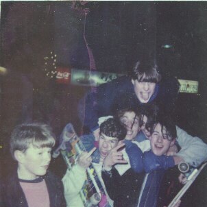 Mit der Hennef-Crew ´90